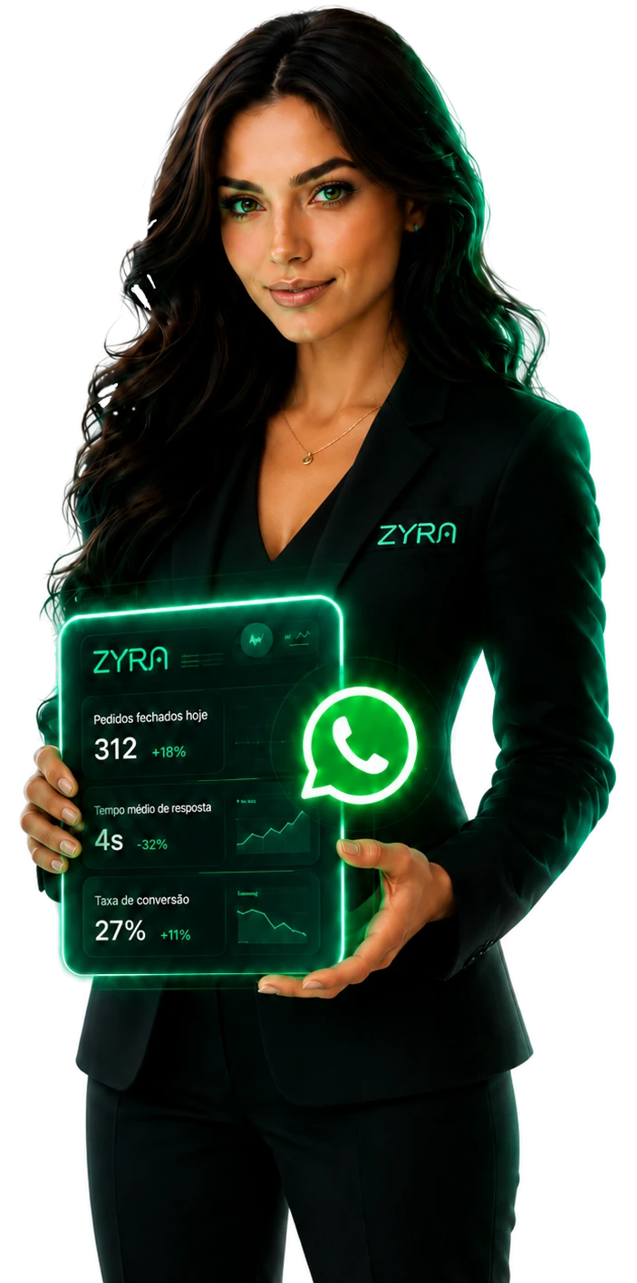 Assistente virtual de vendas Zyra
